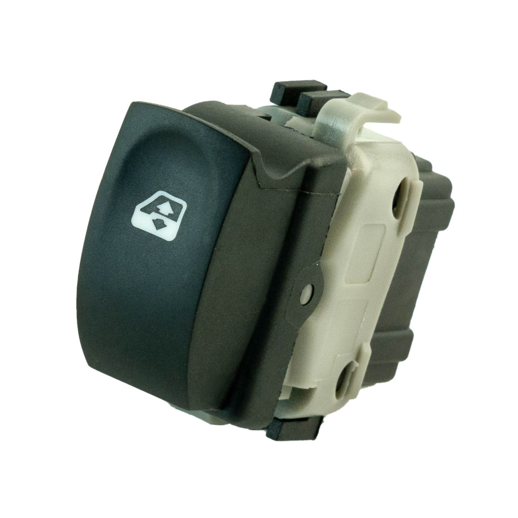 Bouton lève vitre pour Clio 3, Twingo 2 et Modus (2004-2014) avant droit (non confort)