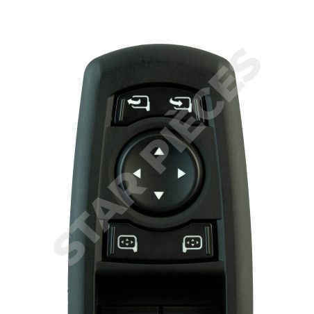 Bouton De Commande Lève-Vitre - Avant Gauche - Pour Renault Mégane 2 Et Scénic 2 - Neuf POLCAR