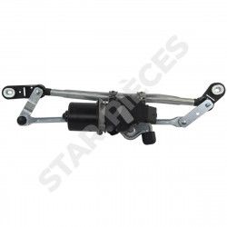 Moteur d'essuie glace avant complet pour Clio 3 (2005-2012) tringlerie + moteur d'essuie-glace 4