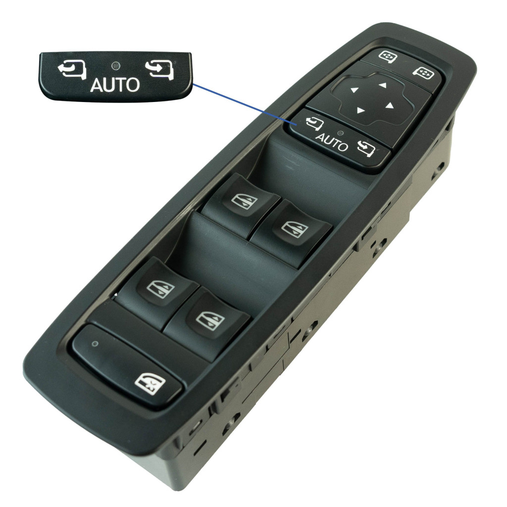 Control elevalunas para Kadjar, Megane 4, Scenic 4 et Talisman (desde 2015) con espejos abatibles