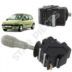 Commodo pour Twingo 1 (1996-2007) feux, phares, éclairage, clignotants et kaxon (gris) 2