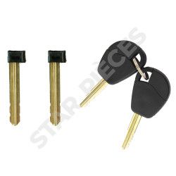 5 cerraduras de puerta para Berlingo 1 phase 2 (2002-2008) se vende con llaves 4