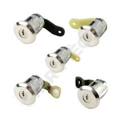 5 cerraduras de puerta para Berlingo 1 phase 2 (2002-2008) se vende con llaves 6