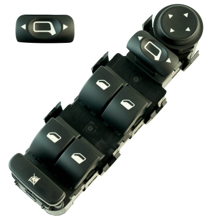 Elevalunas para Citroen C4 delantero izquierdo (sin espejos plegables)| Mejores precios con Star-Pièces