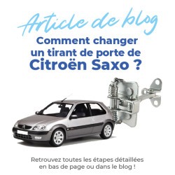 Tirant de porte pour Saxo (1996-2003) avant gauche ou avant droit 5