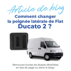 Poignée de porte extérieure pour Fiat Ducato 2 (1994-2002) latérale coulissante droite 5