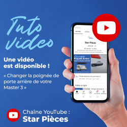 Maneta de puerta exterior para Master 3 (desde 2010) Adaptable en todas las puertas 6