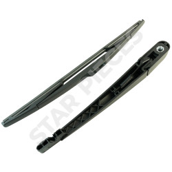 Bras d'essuie glace arrière pour Peugeot 307 1 (2001-2008) avec balai d'essuie glace 6429T1 3