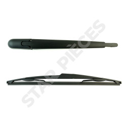 Bras d'essuie glace arrière pour Peugeot 307 1 (2001-2008) avec balai d'essuie glace 6429T1 5