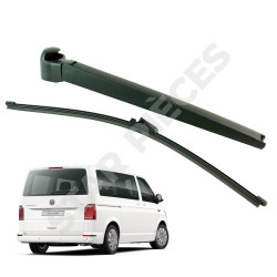 Brazo limpiaparabrisas trasero para T5 (2003-2015) con escobilla limpiaparabrisas 2