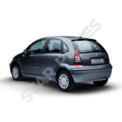 Brazo limpiaparabrisas trasero para C3 (2002-2012) con escobilla limpiaparabrisas 3