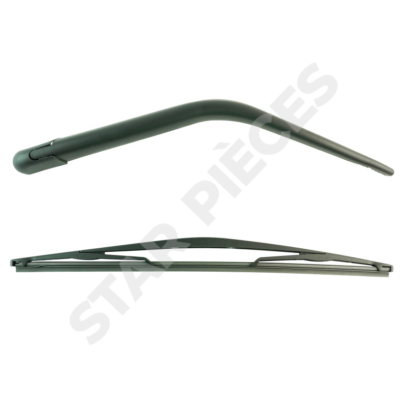 Limpiaparabrisas trasero - Conjunto de brazo + escobilla estándar - para  Renault Kangoo I Furgoneta (1998-2008) - Motgum