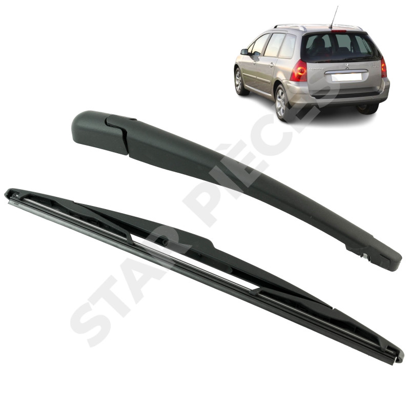 Kit Tergicristallo Posteriore Per Citroën C3 E 307 SW - Braccio E Spazzola - Foto 13