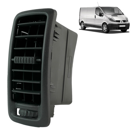 Grille d'aération pour Opel Vivaro A avant gauche, droite ou centrale | 7701054458, 4411484, 6882000QAA | Star-Pièces