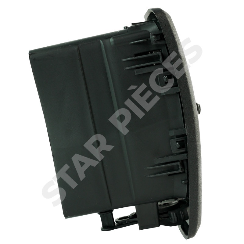 Rejilla Aire Opel Vivaro A ATU Rejilla Negras Ventilación Difusor Calefacción Compatible Para Trafic II, Vivaro A, Primastar 2002-2014 OE: 7701054458, Negro Pieza Interior Coche Furgoneta