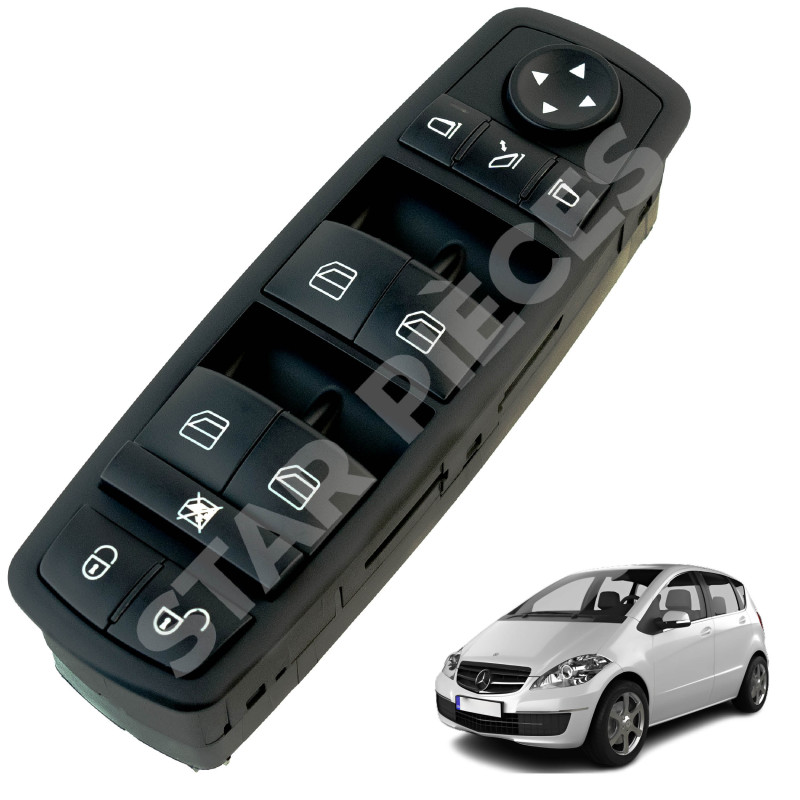 1 Pièce Éclairé Mercedes Sl R107 W107 Interrupteur de Lève-vitre