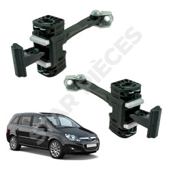 2 tirants de porte pour Opel Zafira B (2005-2014) avant gauche et avant droit 13227947 2