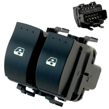 Interruptor del elevalunas para Nissan Primastar delantero izquierdo (sin función confort) | Mejores precios con Star-Pièces