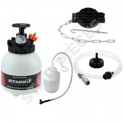 Purgeur de frein avec adaptateurs et bouteille de récupération de liquide de frein 6