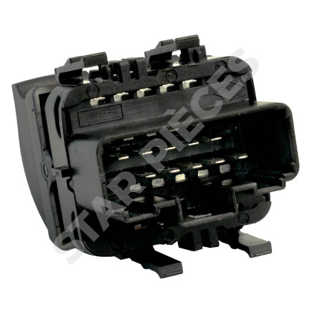 Commande Leve Vitre Interrupteur De Lève-vitre De Passager à 6 Broches Pour Megane Pour Clio Pour Kangoo Pour Scenic Interrupteur Fenêtre Bouton