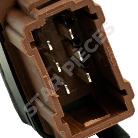Lot De 2 Boutons Lève-vitre Avant Gauche + Droit | 6 Pins | Compatible Interstar, Movano A, Master II | Électrique | Partsline