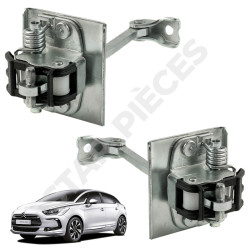 2 tirants de porte pour Citroen DS5 (2011-2018) avant gauche et avant droit 9670813380 3