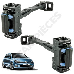 2 tirants de porte pour Golf 7 (2012-2021) avant gauche et avant droit 5G0837249A, 5G0837249C, 5G0837249D 1