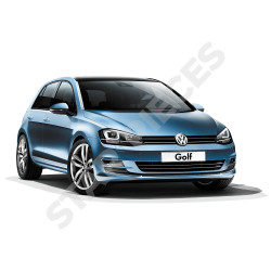 2 tirants de porte pour Golf 7 (2012-2021) avant gauche et avant droit 5G0837249A, 5G0837249C, 5G0837249D 3