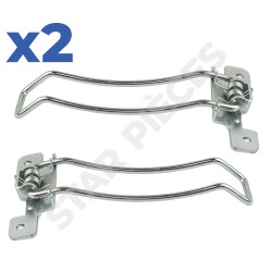 2 tirants de porte pour Iveco Daily (1999-2006) arrière gauche et arrière droit 500365957, 5801977254 2