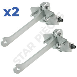 2 tirants de porte pour Renault 11 (1981-1989) avant ou arrière 7702255777, 7700791429 5