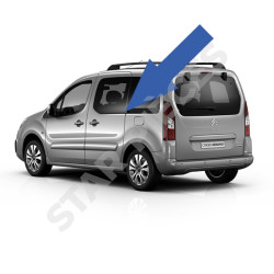 Roulette de porte pour Partner 2 (2007-2016) porte latérale coulissante gauche - galet central 9680486580, 9033Z2 2