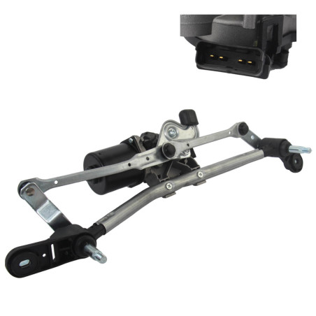 Varillaje limpiaparabrisas con motor para Clio 3 | Mejores precios con Star-Pieces