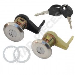 3 serrures + neiman + bouchon de réservoir pour Peugeot 206 (à partir de 1998) Vendu avec double de clés 2