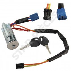 3 serrures + neiman + bouchon de réservoir pour Peugeot 206 (à partir de 1998) Vendu avec double de clés 3