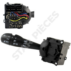 Commodo pour Dacia Logan MCV 2 (à partir de 2013) feux, phares, éclairage, clignotants et klaxon 8201167988, 255405056R 2