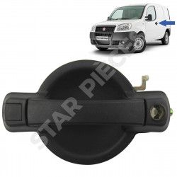 Poignée de porte extérieure pour Fiat Doblo (2000-2010) avant gauche (côté conducteur) 2