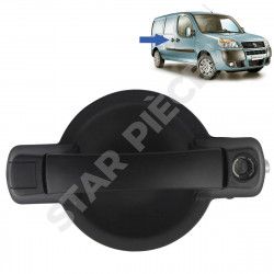 Poignée de porte extérieure pour Fiat Doblo (2000-2010) latérale coulissante droite 2