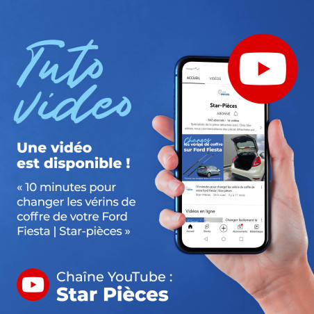 Verins de hayon pour FORD FIESTA III pas cher