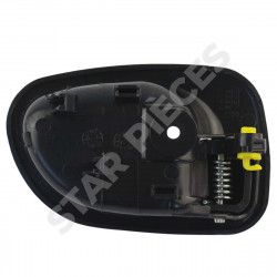 Poignée de porte intérieure pour Hyundai Atos (1997-2008) avant gauche ou arrière gauche (noire) 2