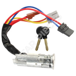 Juego completo de cerraduras de puerta, neiman y tapón de gasolina para Citroen Jumpy de (1995-2006) vende con doble llave 4