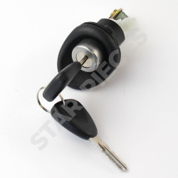 Bouton poussoir serrure de coffre pour Twingo 1 (1996-2007) vendu avec double de clés 7701367940 5