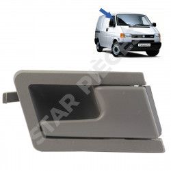 Poignée de porte intérieure pour Volkswagen T4 (1990-2003) avant droite (côté passager) (grise) 2