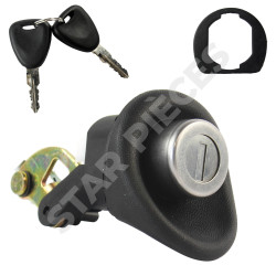 Bouton poussoir serrure de coffre pour Dacia Logan (2004-2012) vendu avec double de clés 7701367940 2