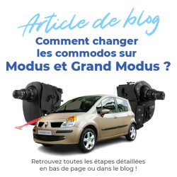 Commodo pour Modus et Grand Modus (2004-2012) essuie-glace et réglages radio 10