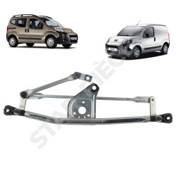 Varillaje limpiabrisas para Peugeot Bipper (desde 2007) delantero (sin motor) 1