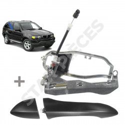 Mécanisme + poignée de porte pour BMW X5 E53 (2000-2006) avant droit (côté passager) 2