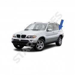 Mécanisme poignée de porte pour BMW X5 (E53) (1999-2006) arrière gauche (arrière conducteur) 4