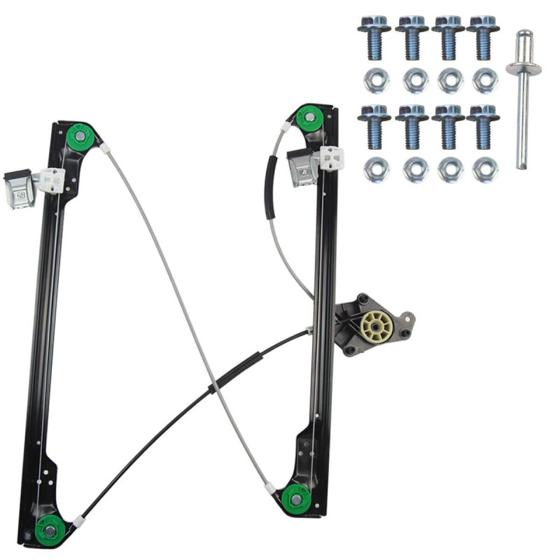 Lève vitre pour Volkswagen T5 (2003-2015) avant gauche (côté conducteur)