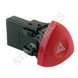 Bouton de warning pour Velsatis (2002-2009) interrupteur feux de détresse 252904889R, 8200442724 6