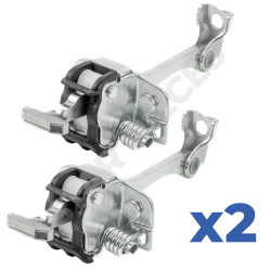 2 tirants de porte pour Opel Vectra C (2002-2009) avant gauche et avant droit 5160245, 5160246, 9229749, 9229750 2